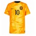 Camiseta Países Bajos Memphis Depay #10 Primera Equipación Replica Mundial 2022 mangas cortas
